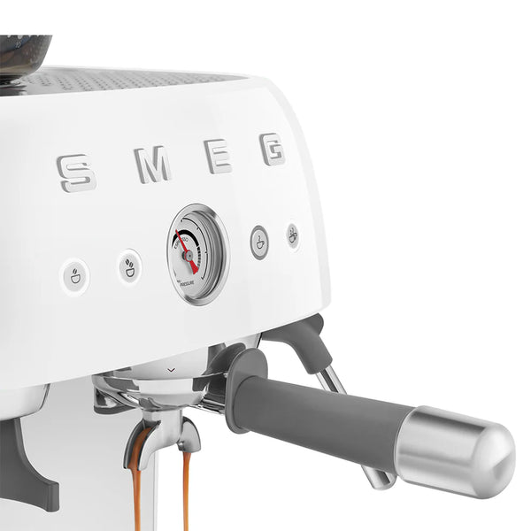 Manual Espresso Coffee Machine with Coffee Grinder