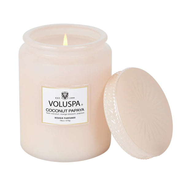 Coconut Papaya Large Jar Candle
