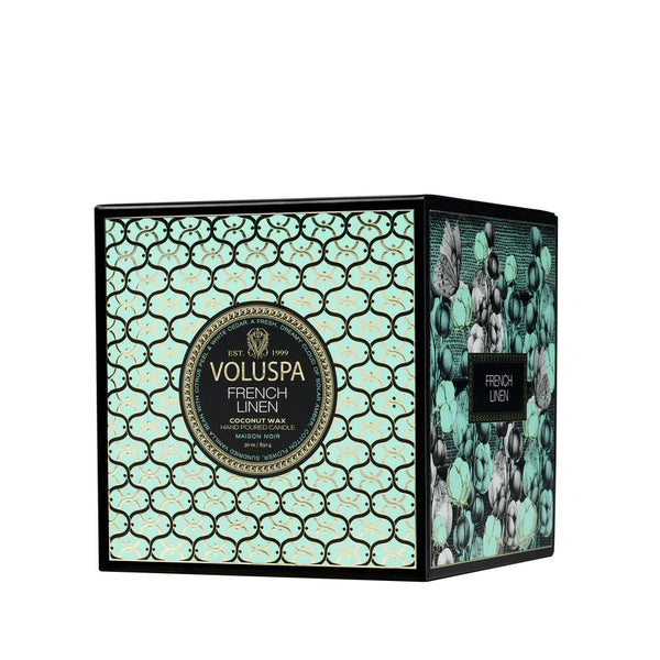 French Linen Luxe Candle
