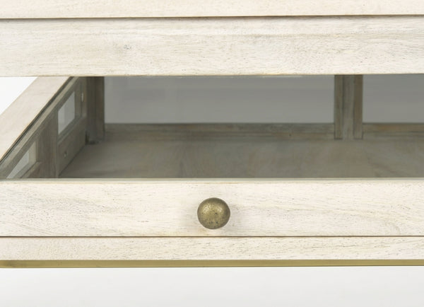 Arelius Rectangular Coffee Table - Floor Model