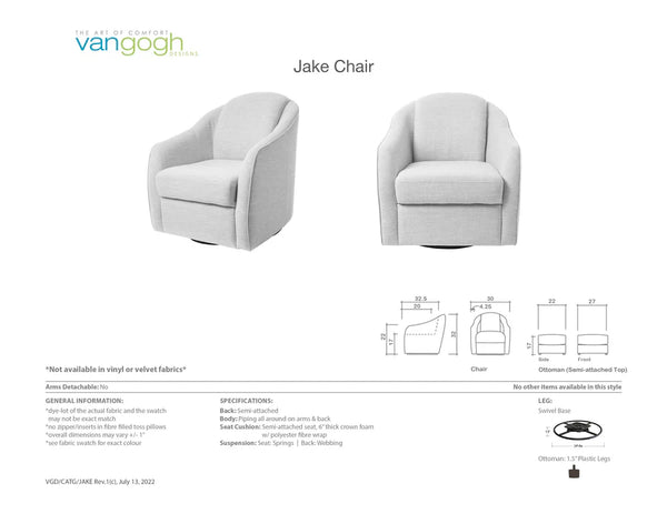 The Jake Swivel Chair