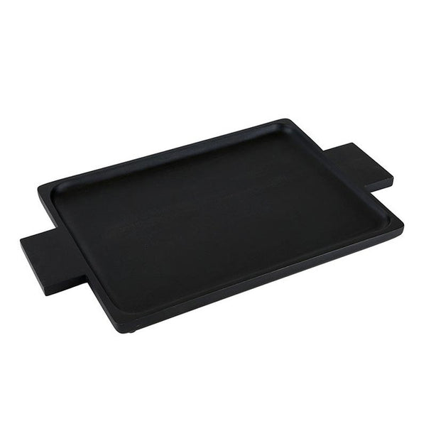 Black Wood Serving Tray