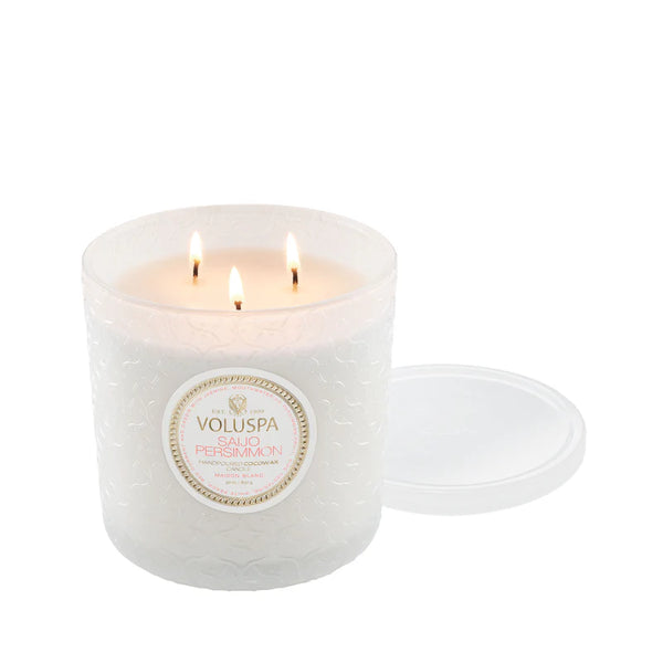 Saijo Persimmon Luxe Candle