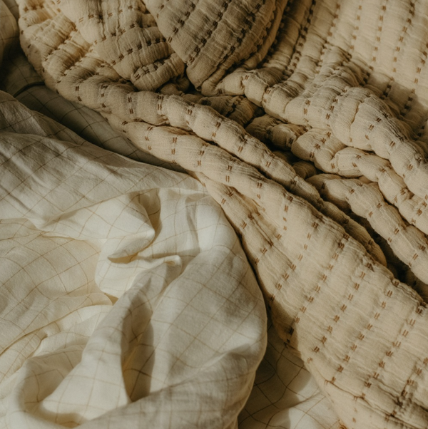 Verbier Double Gauze Bed Blanket