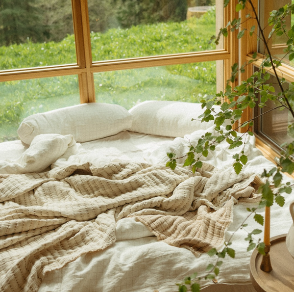 Verbier Double Gauze Bed Blanket
