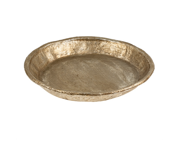 Gilded Paper Mache Tray