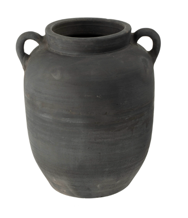 Provenance Burnt Terracotta Vase