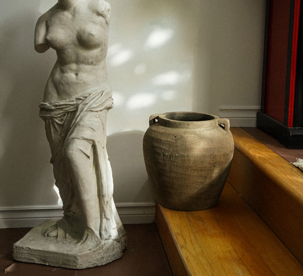 Earthen Amphora Vase