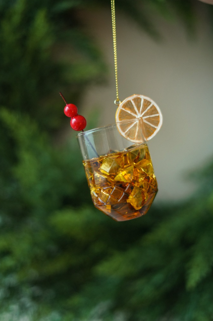 Christmas Cocktail Holiday Ornament