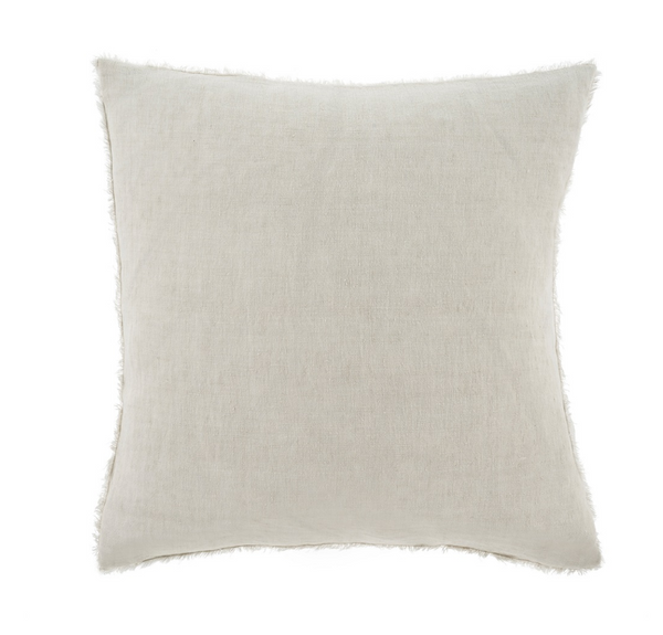 Lina Linen Pillow 20 x 20 - Glacier