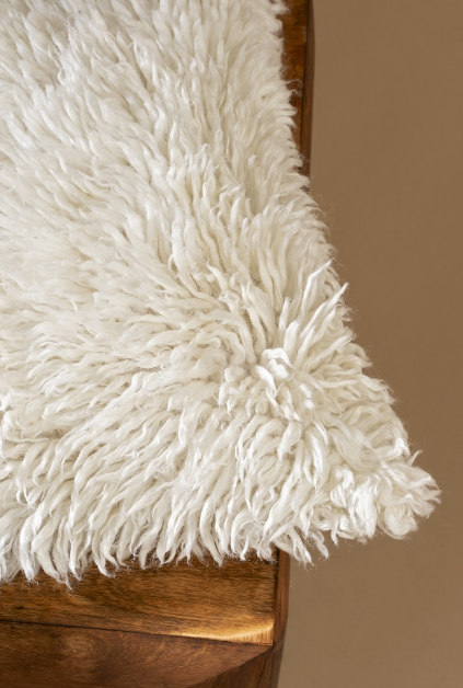 Cotswold Wool Pillow 20x20 - Ivory