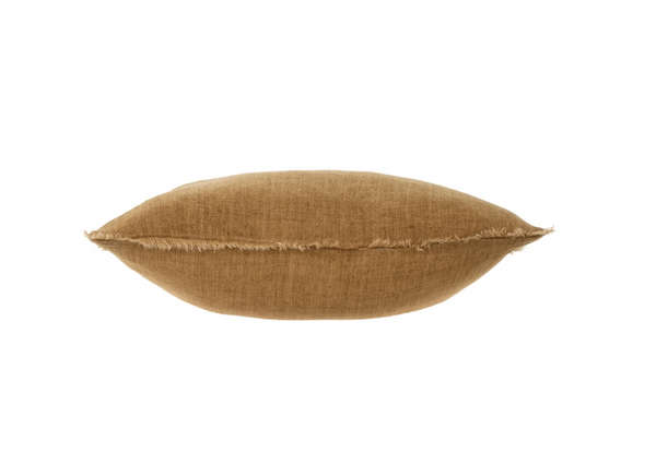 Lina Linen Pillow 20 x 20 - Tawny