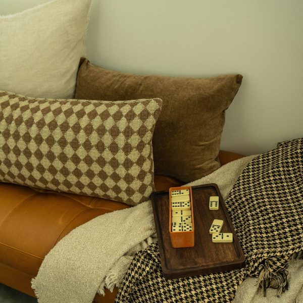 Vera Velvet Pillow - Sienna