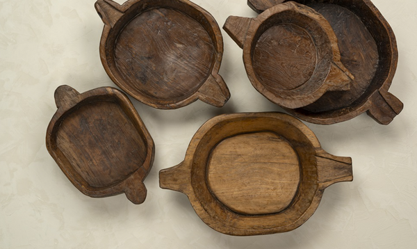 Found Vintage Wooden Parat