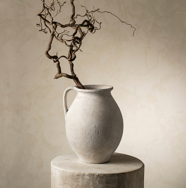 Rhodes Pitcher Vase - Ash