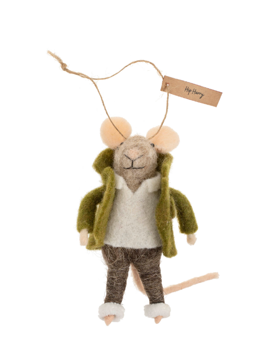 Holiday Mouse Ornament
