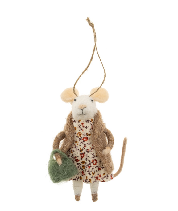 Holiday Mouse Ornament