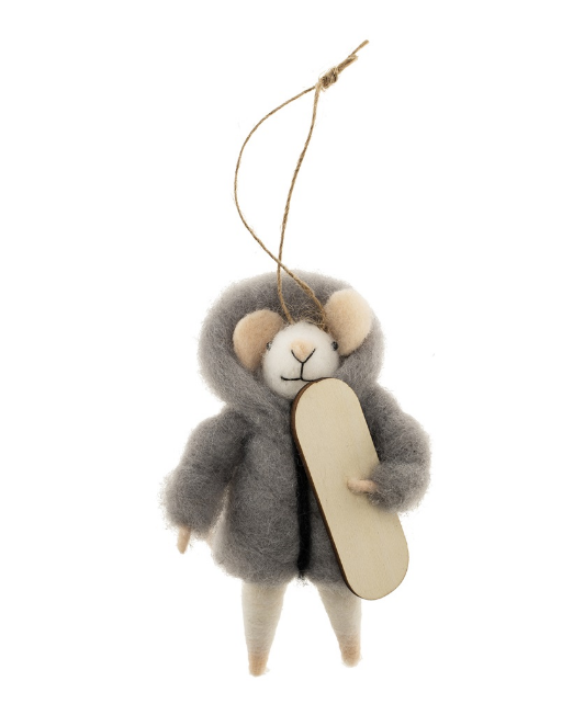 Holiday Mouse Ornament
