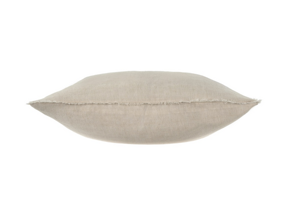 Lina Linen Pillow 24 x24 - Glacier
