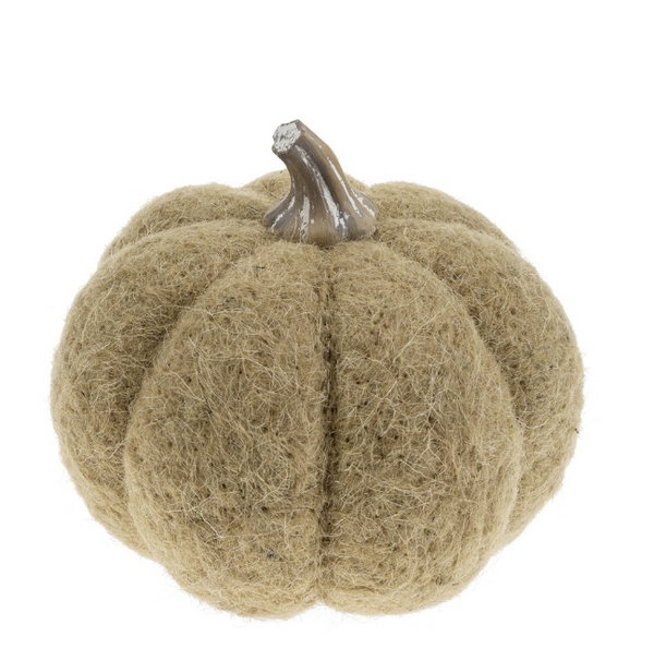 Felt Pumpkin - Moss