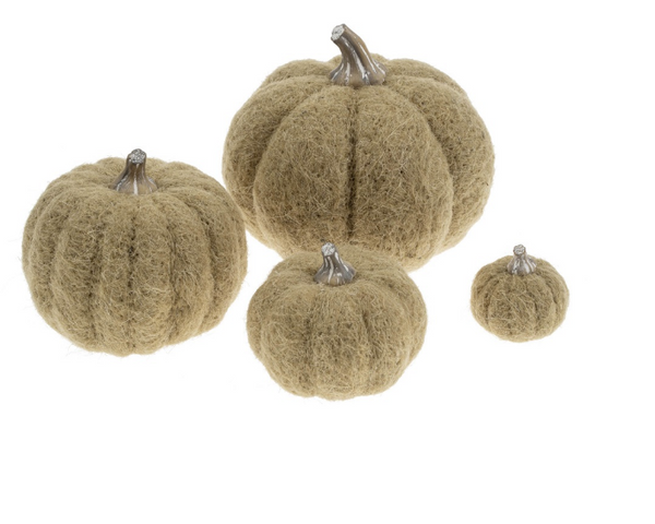 Felt Pumpkin - Moss