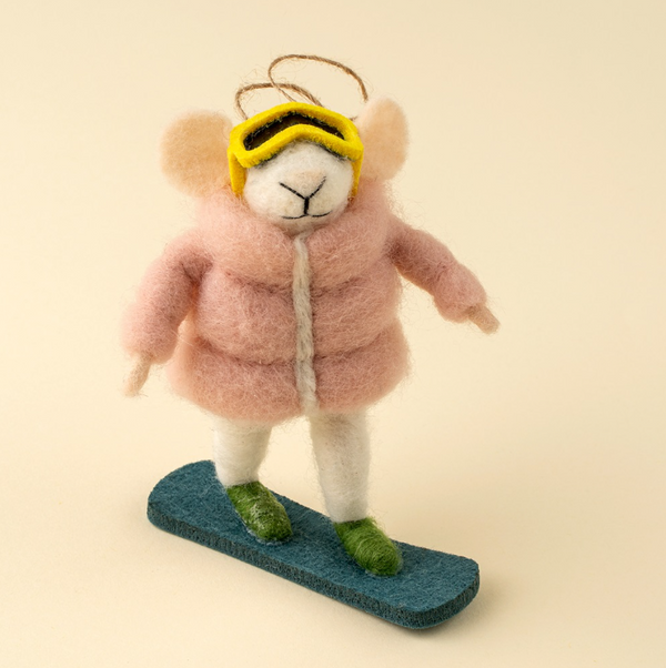 Holiday Mouse Ornament
