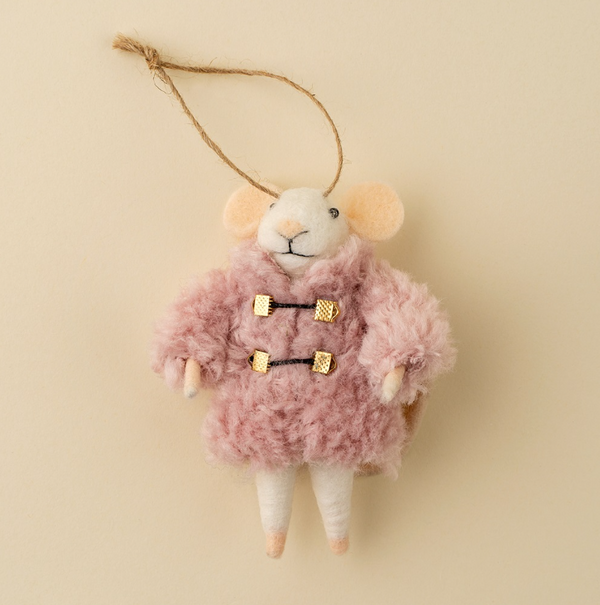 Holiday Mouse Ornament