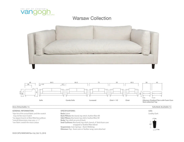The Warsaw Sofa