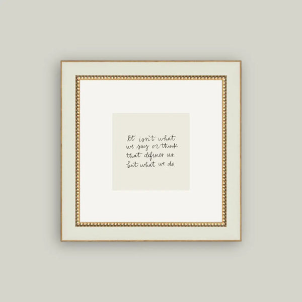 Framed Antique Art - It Isn't