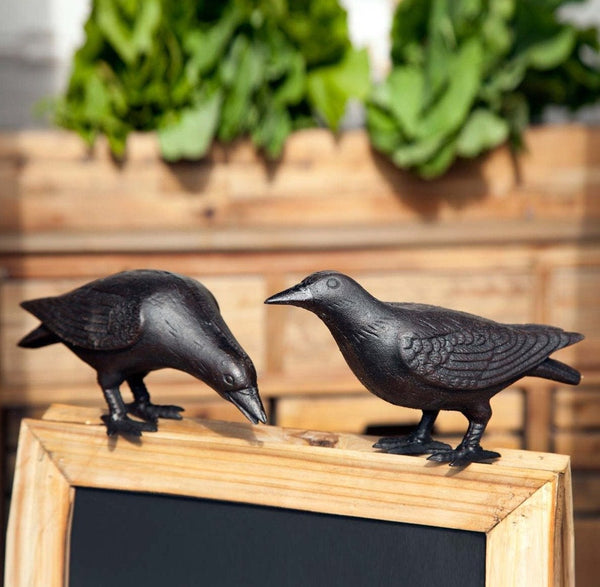 Cast Iron Crow