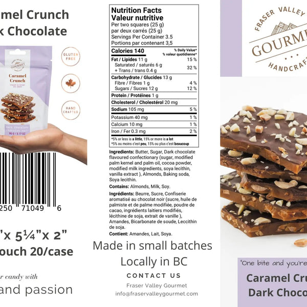 Caramel Crunch - Dark Chocolate