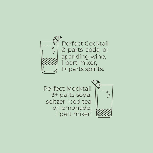 Grapefruit & Rosemary - Cocktail/Mocktail Mixer