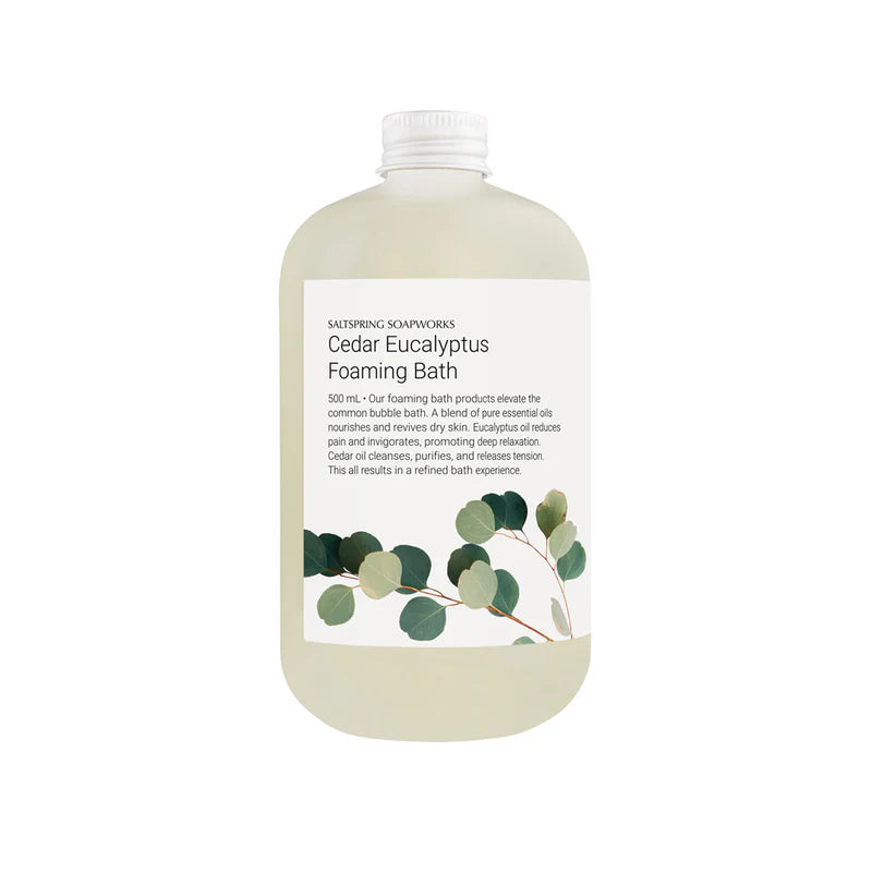 Cedar Eucalyptus Foaming Bath – Interior Matters