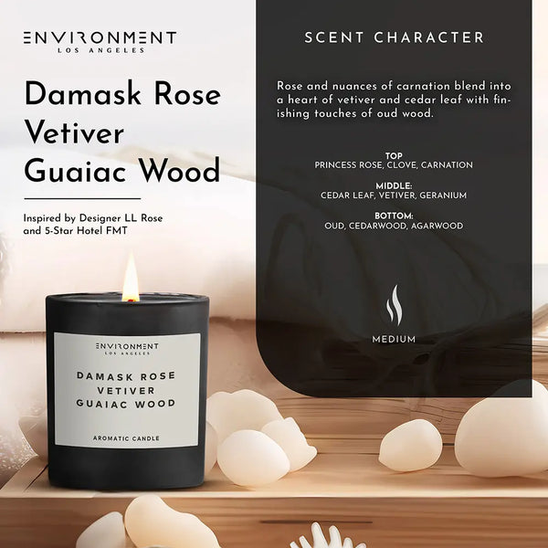 Damask Rose Candle