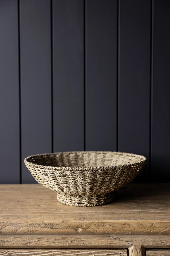 Woven Seagrass Basket - Large