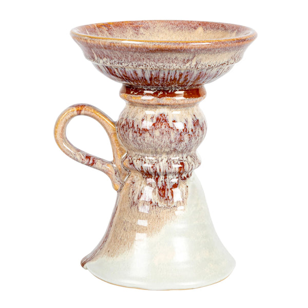 Stoneware Pillar Holder