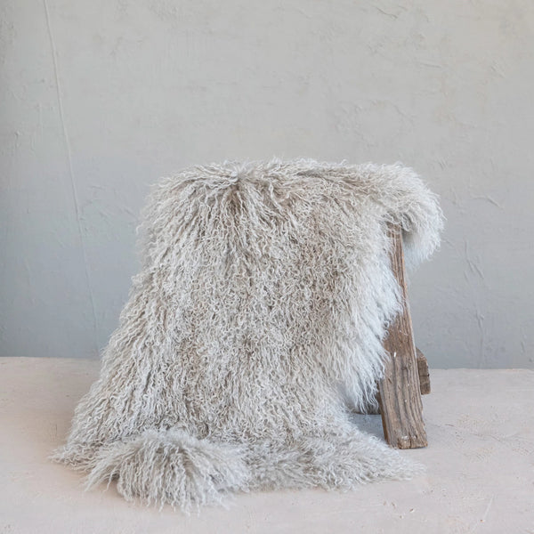 Tibetan Lamb Fur Rug