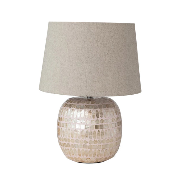 Capiz Table Lamp
