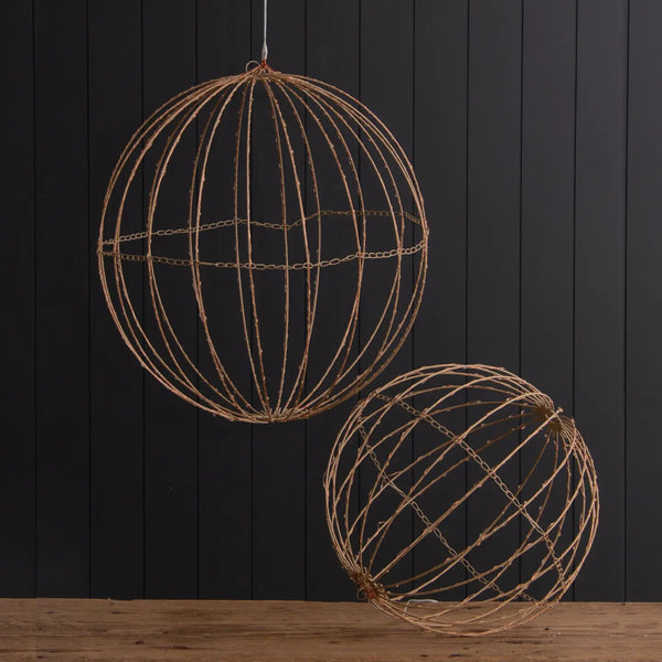 Led Foldable Light Spheres - Set of 2