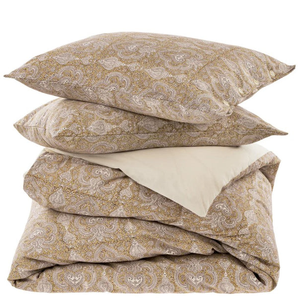 Astrid Block Print Duvet Set