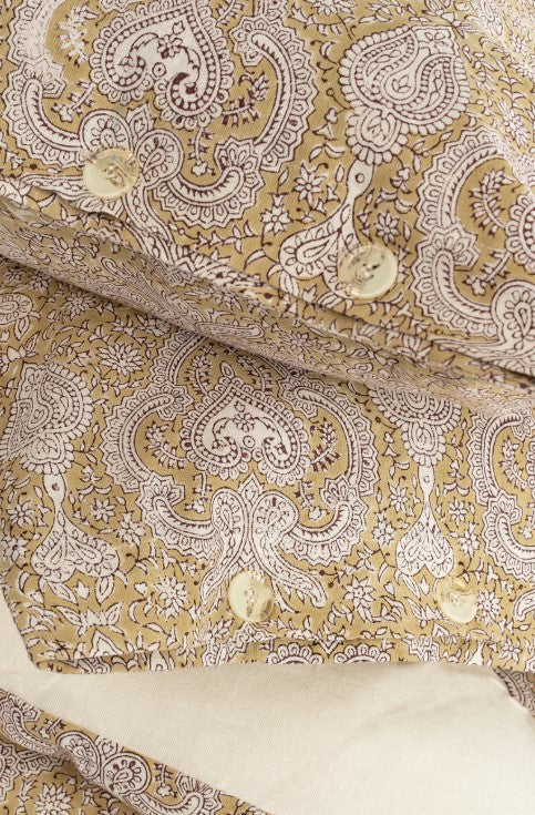 Astrid Block Print Duvet Set