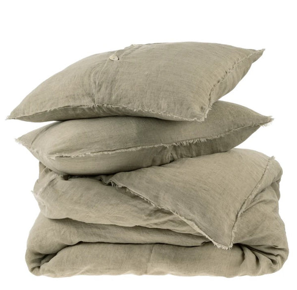 Lina Linen Duvet Set