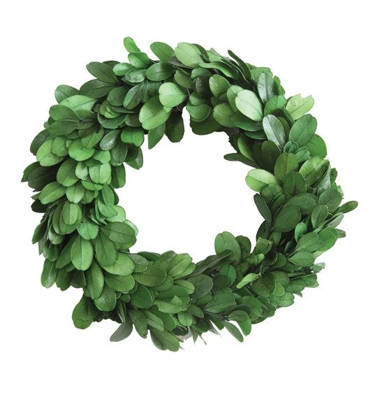 Preserved Boxwood Wreath - Small