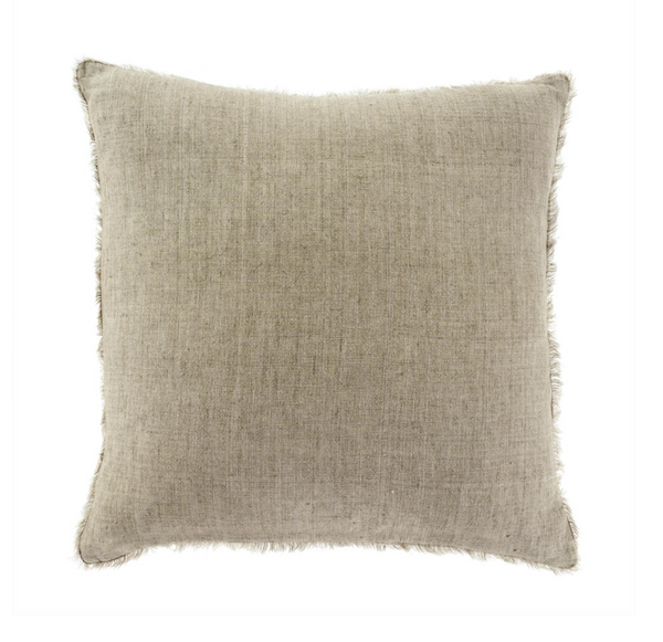 Lina Linen Pillow 24 x 24 - Sand