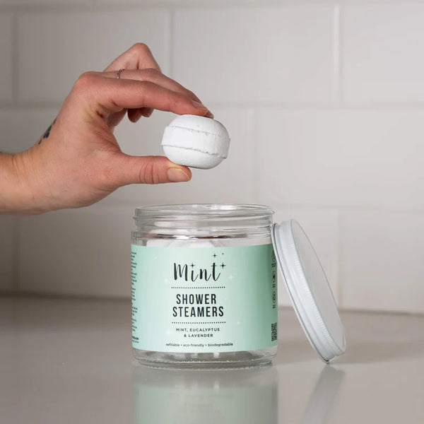 Shower Steamers - Glass Jar