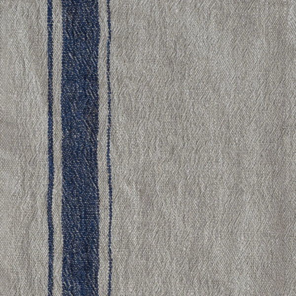 Linen Tea Towel - Vintage Blue Stripe