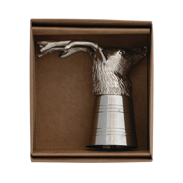 Deer Head Shot Glass