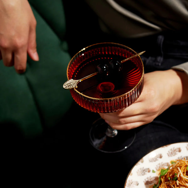 Meridian Crystal Coupe Glasses