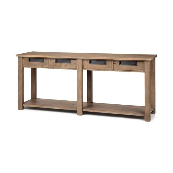 Harrelson 4 Drawer Console Table