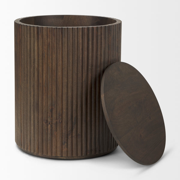 Terra Fluted Side Table